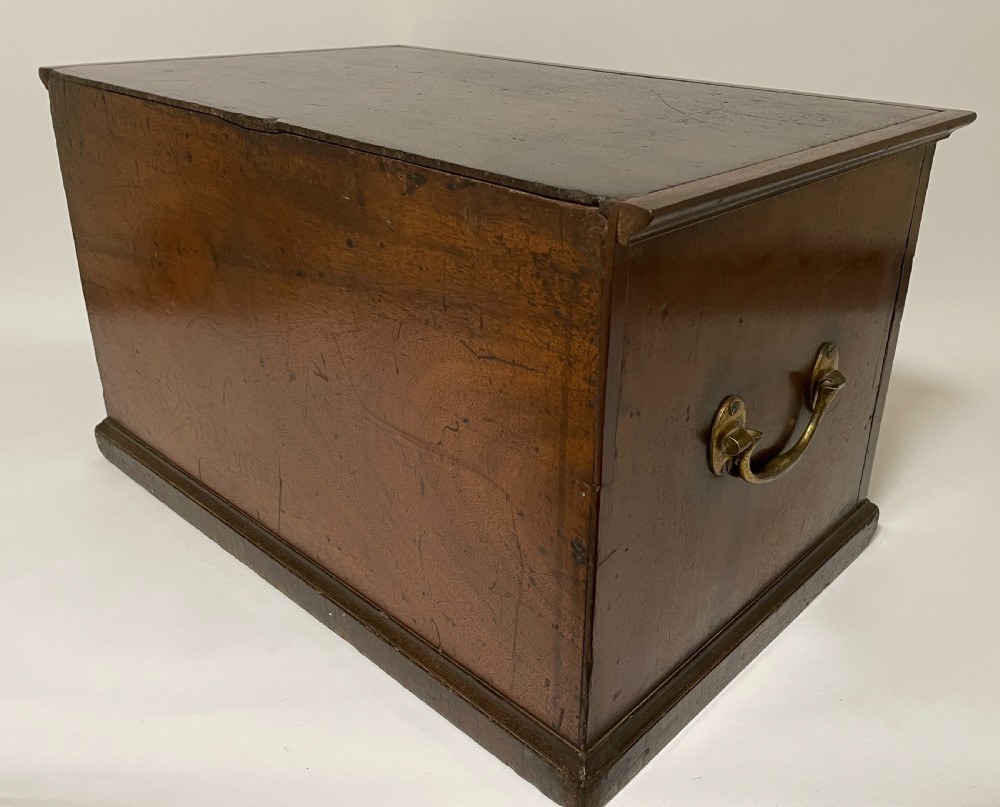 Georgian Mahogany Estate Cupboard Possibly Military View XVI