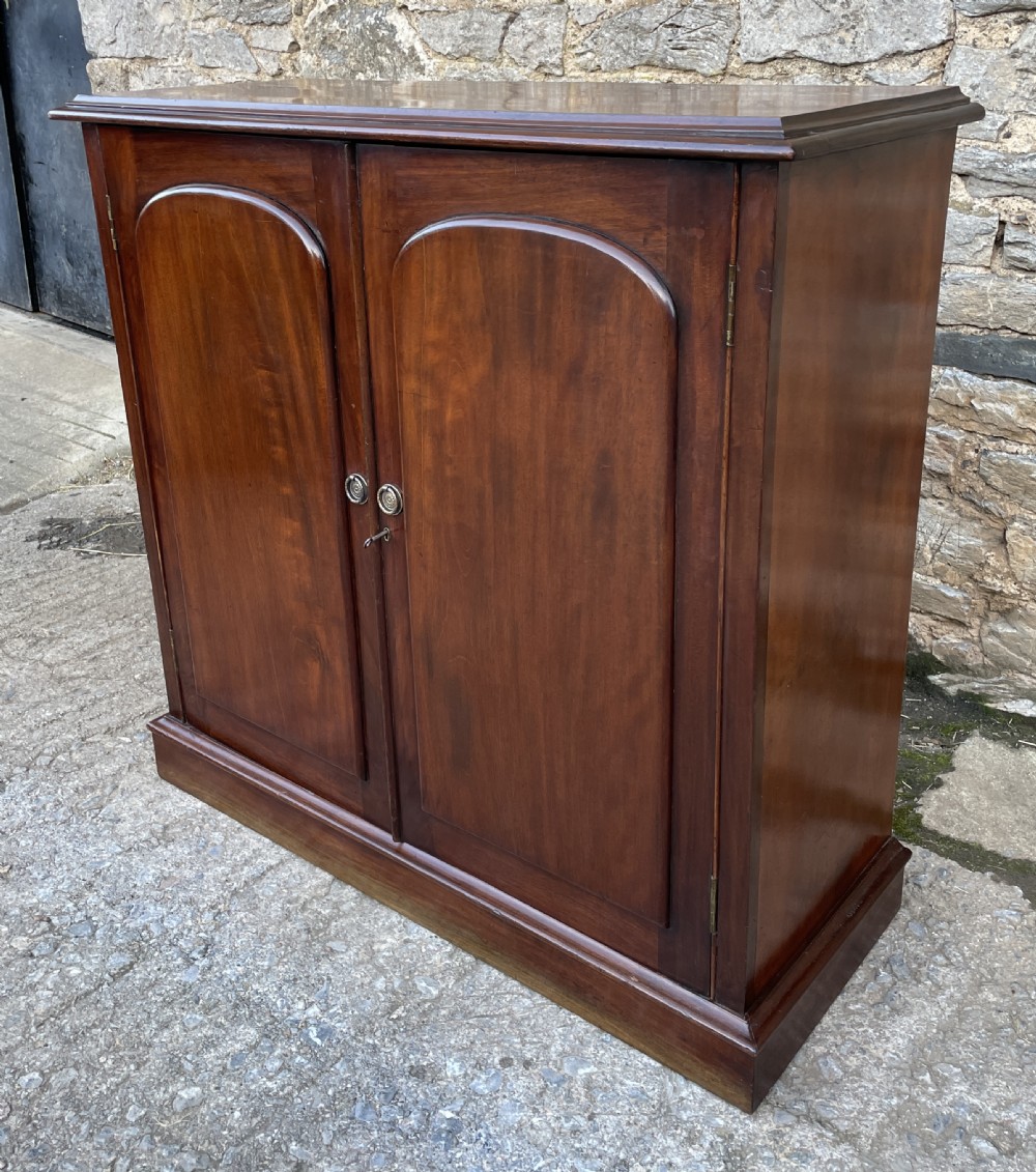 Victorian Mahogany Cupboard View V
