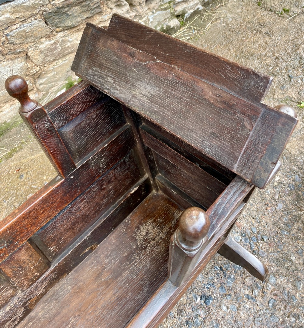 18th Century Oak Cradle View III