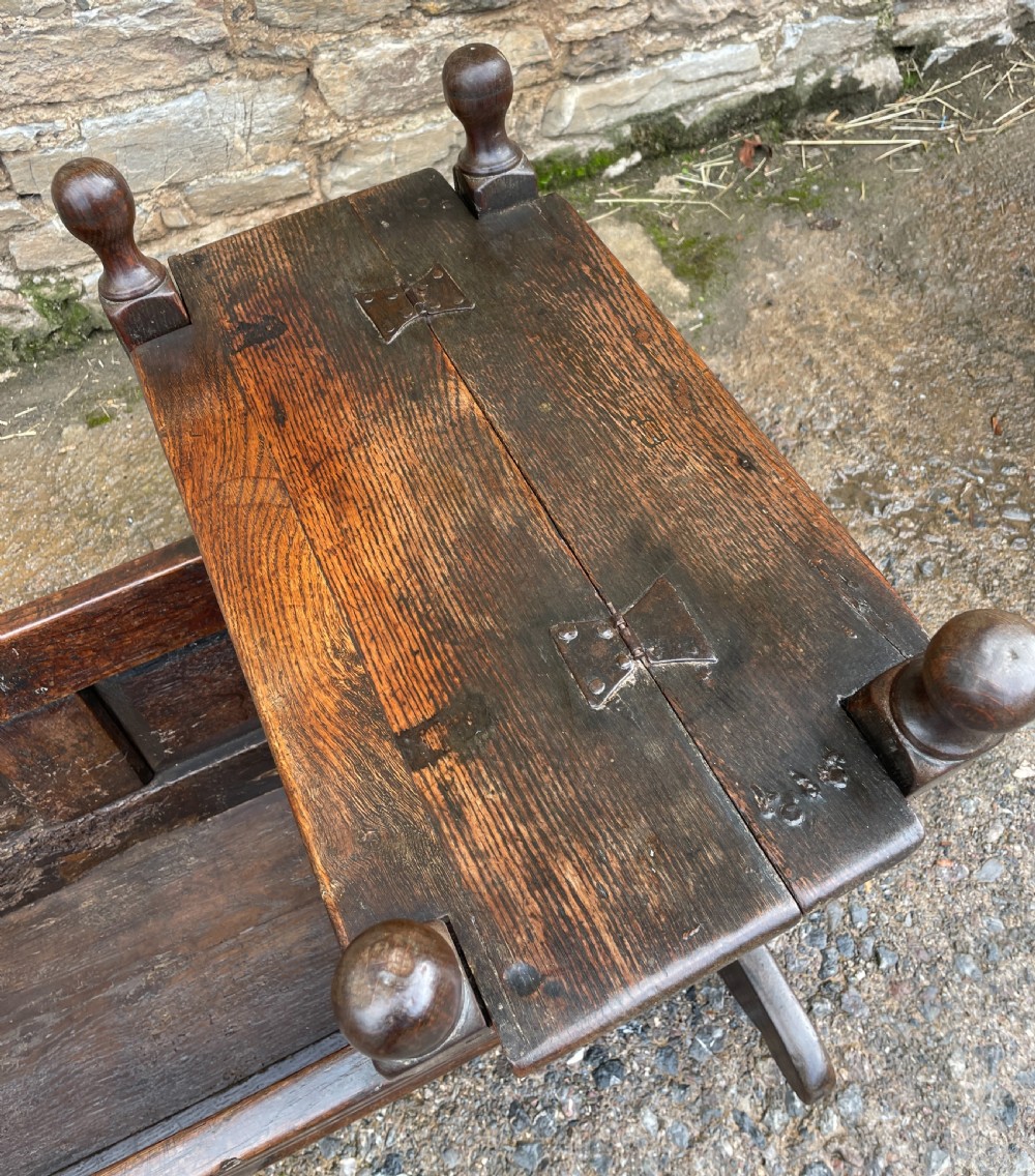 18th Century Oak Cradle View IV