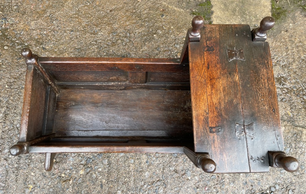 18th Century Oak Cradle View V