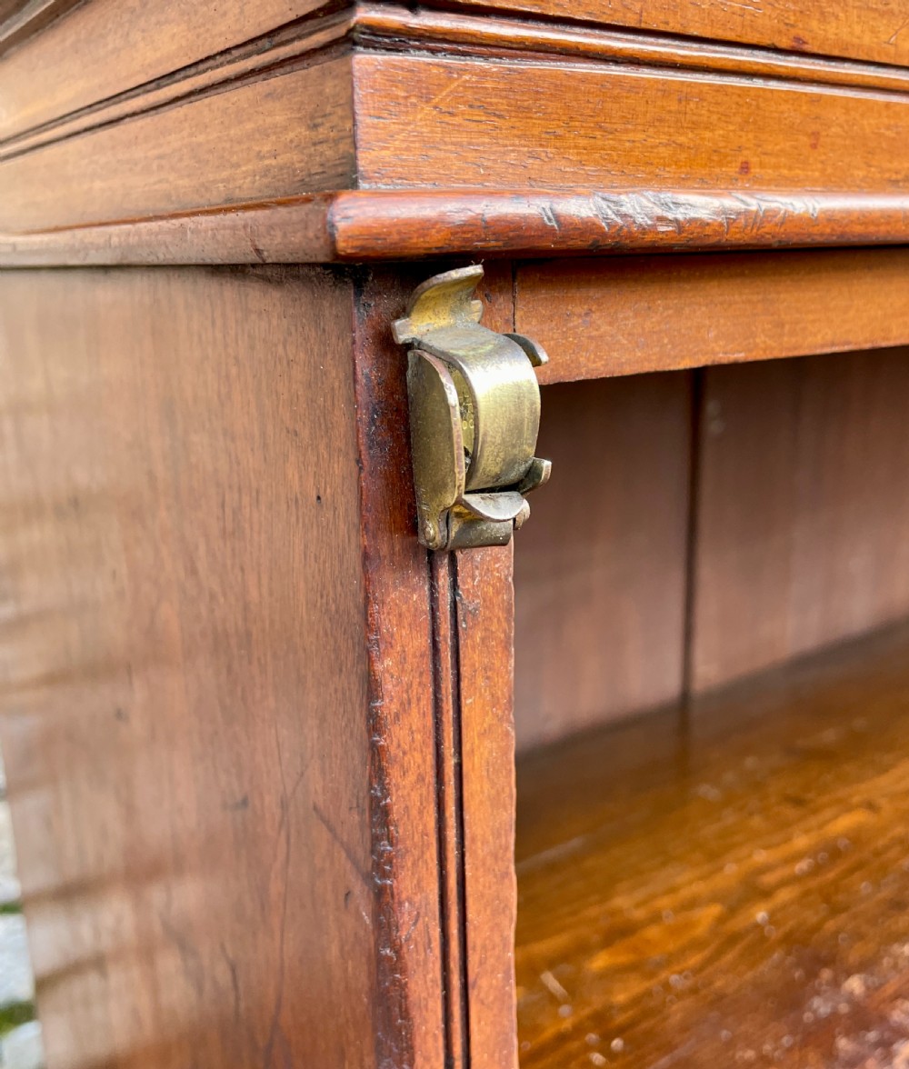 Victorian Walnut Open Bookcase View IX