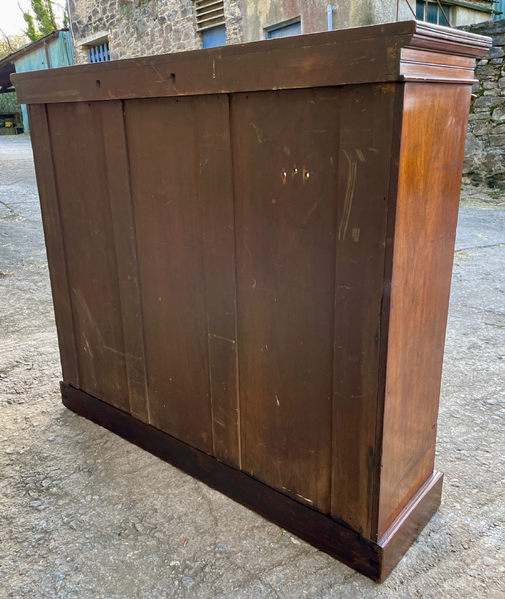 Victorian Walnut Open Bookcase View XIV