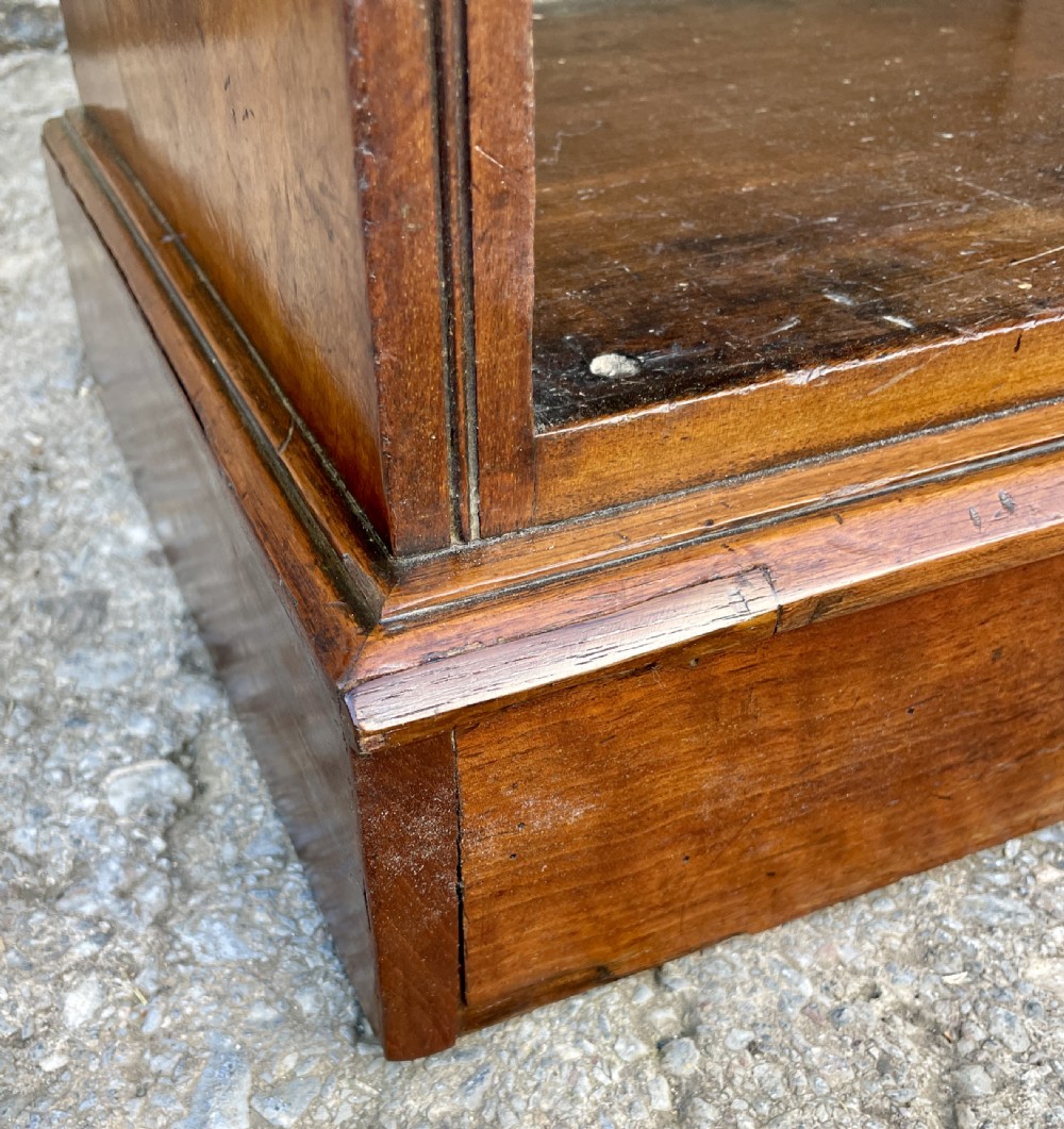 Victorian Walnut Open Bookcase View XVI