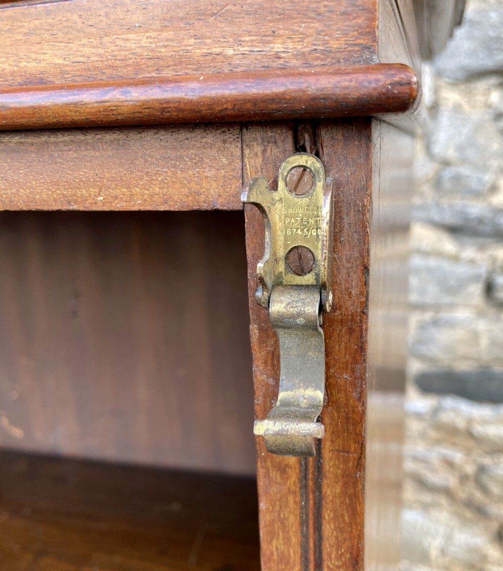 Victorian Walnut Open Bookcase View XVII