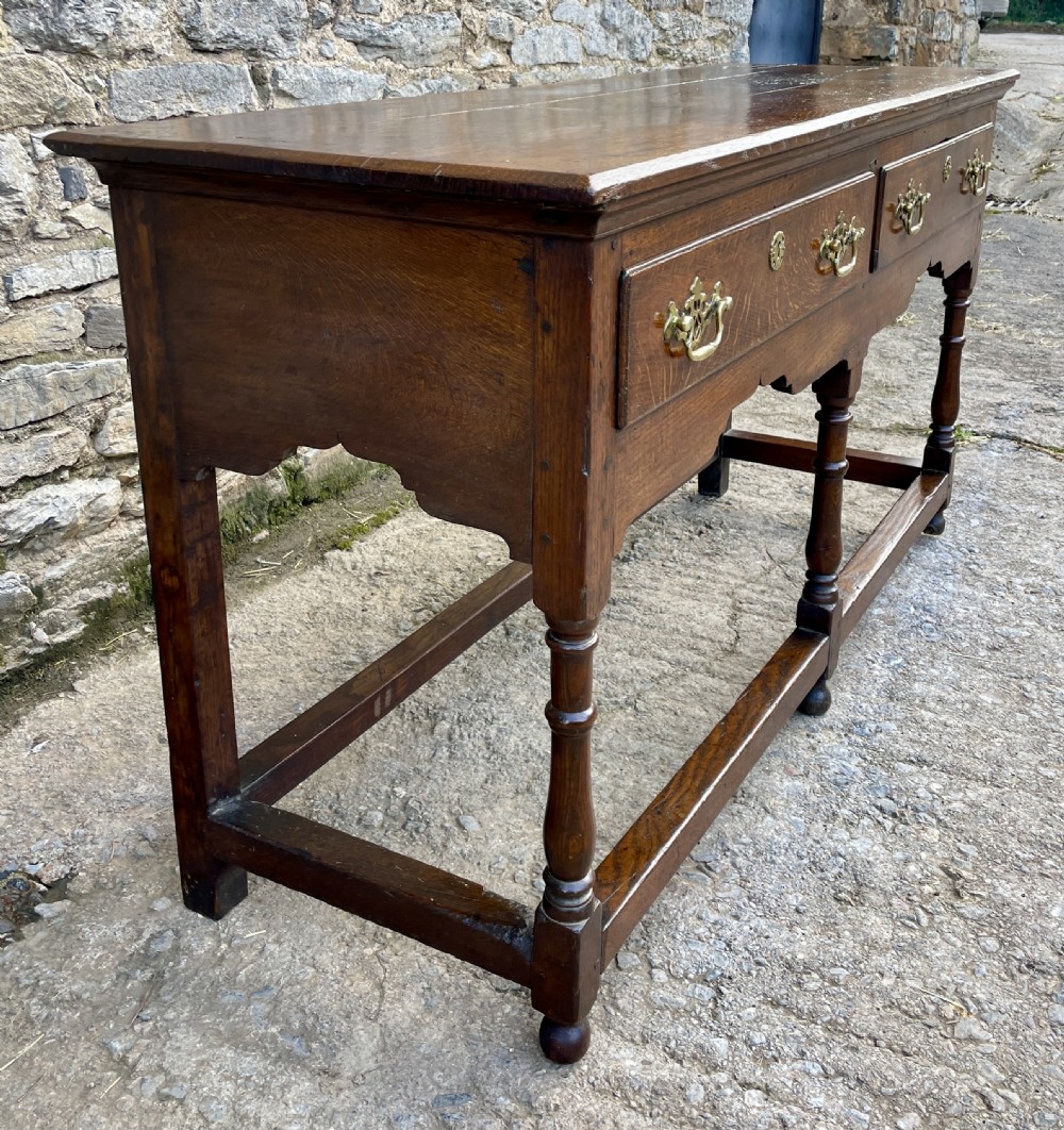 Georgian Oak Dresser Base View IV