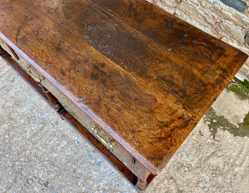 Georgian Oak Dresser Base View XIII