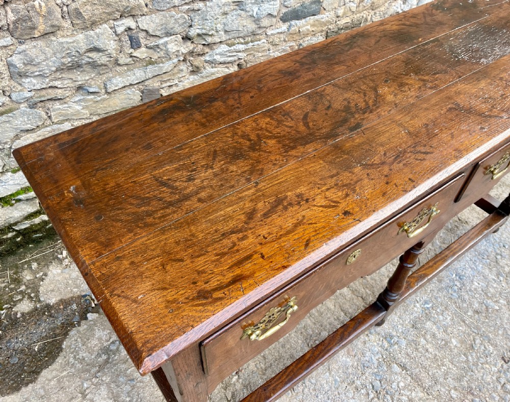 Georgian Oak Dresser Base View XIV