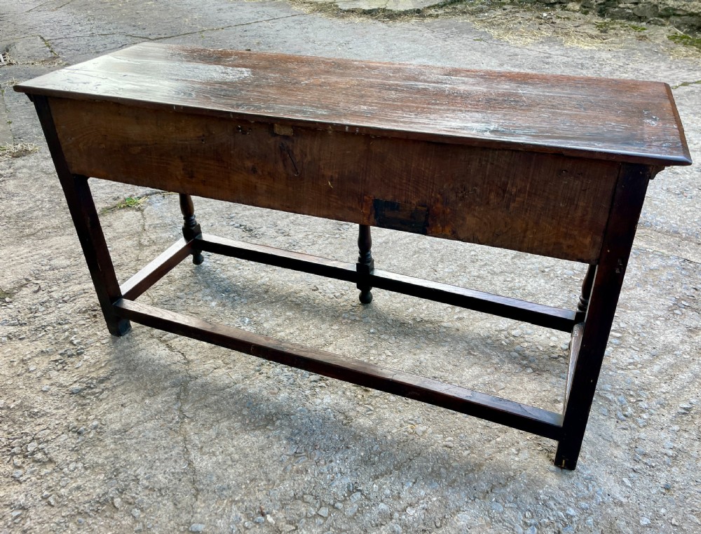 Georgian Oak Dresser Base View XIX