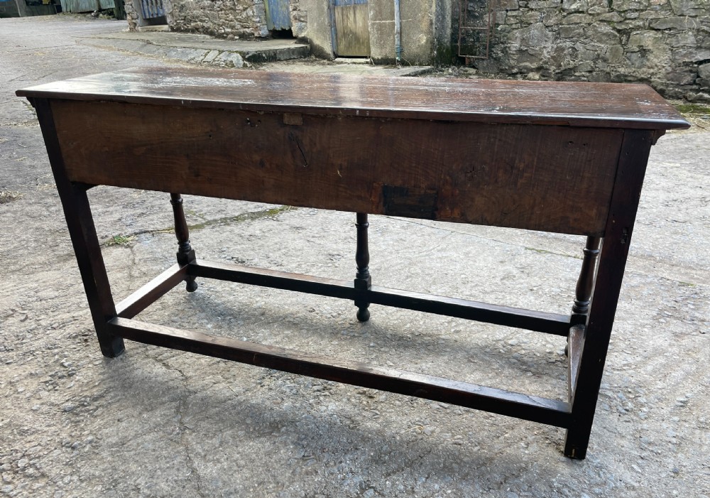 Georgian Oak Dresser Base View XXI