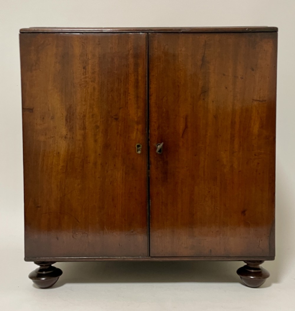 Regency Mahogany Table Cabinet