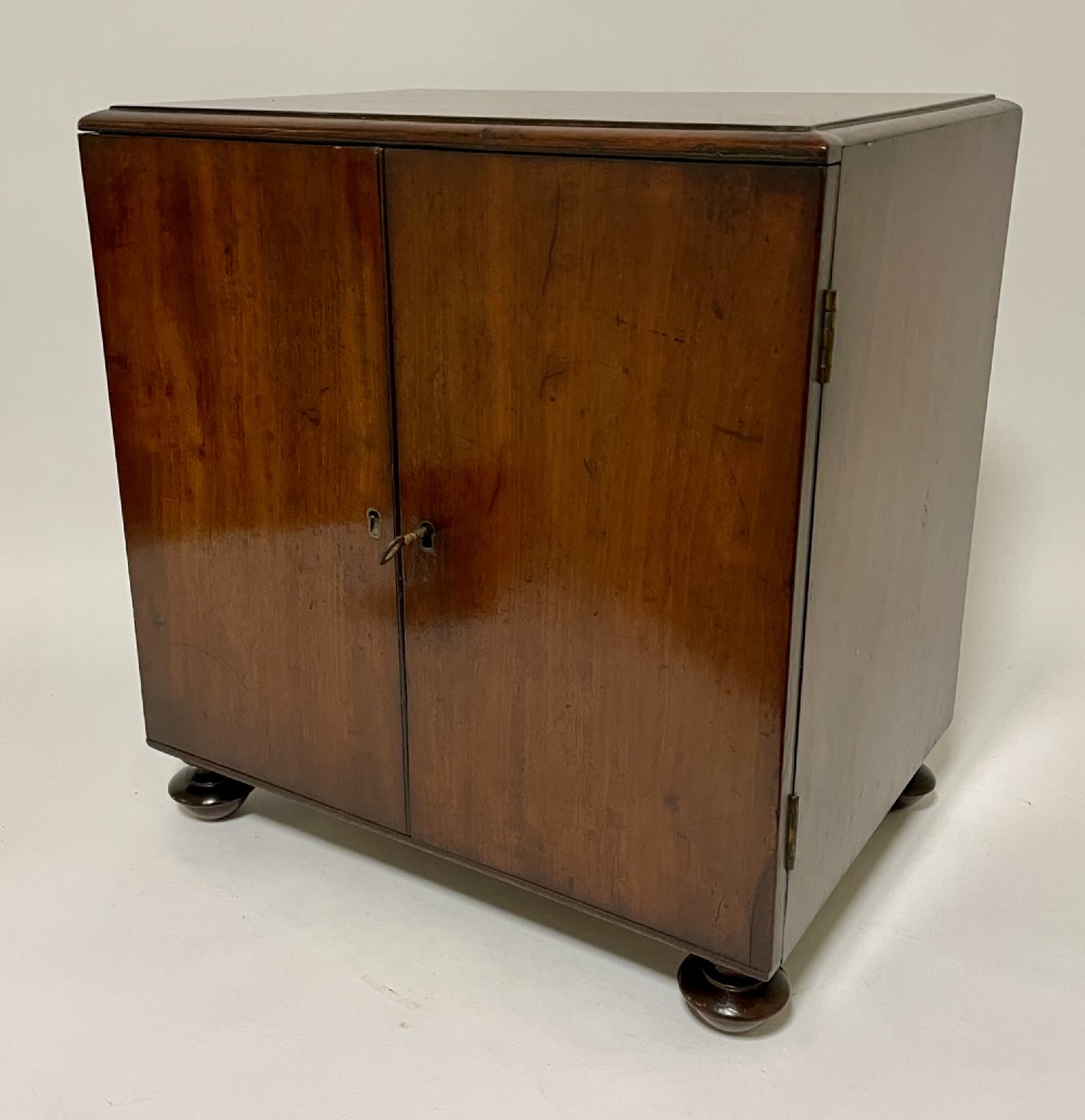 Regency Mahogany Table Cabinet View IV