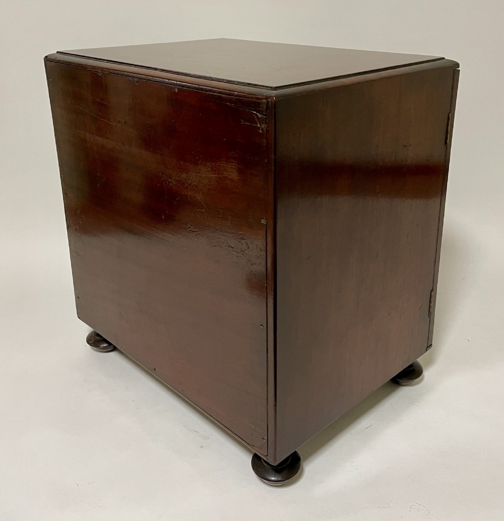 Regency Mahogany Table Cabinet View XII
