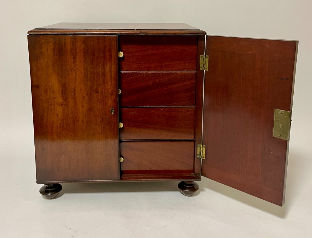 Regency Mahogany Table Cabinet View XIII