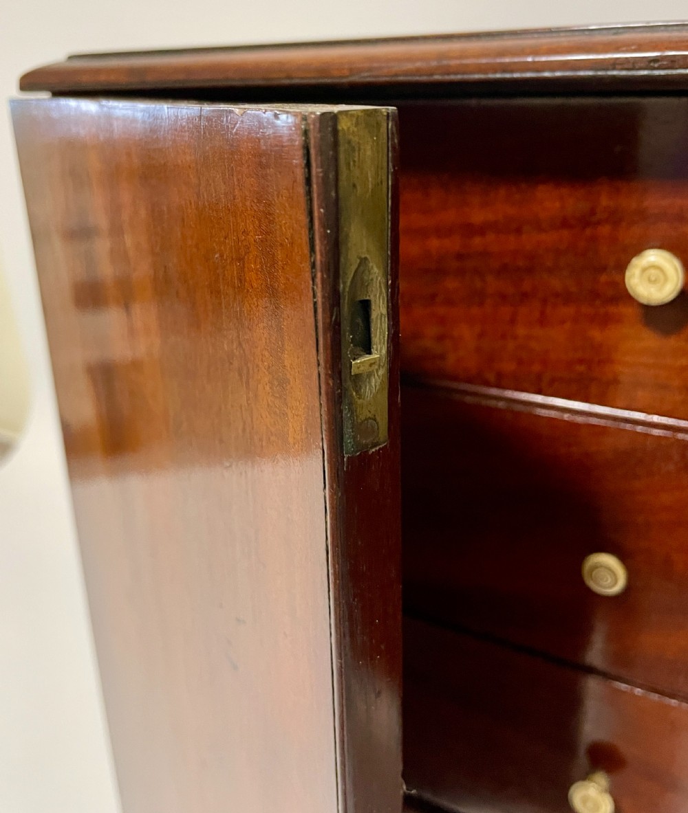 Regency Mahogany Table Cabinet View XIV