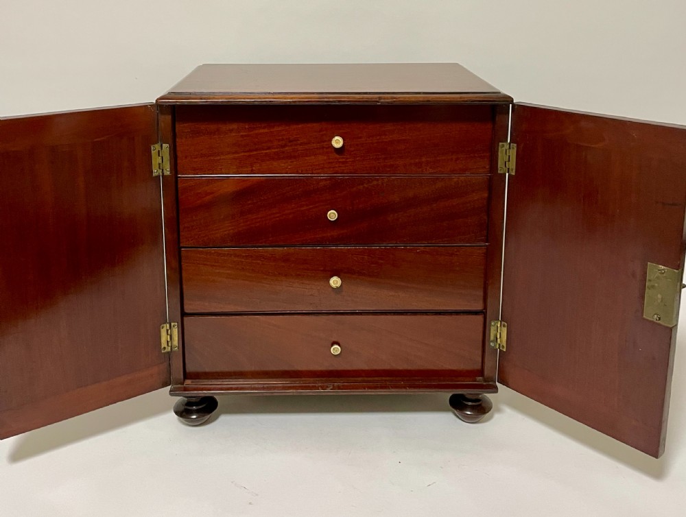Regency Mahogany Table Cabinet View XV
