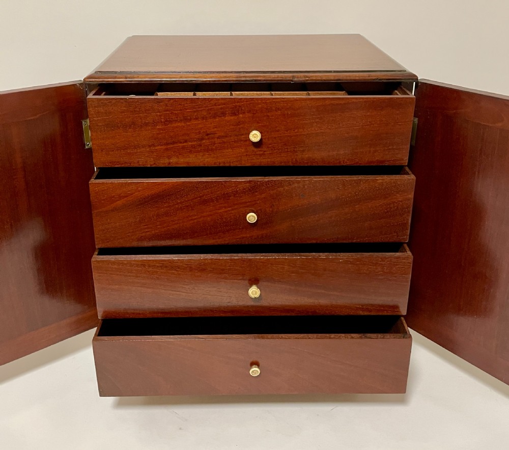 Regency Mahogany Table Cabinet View XVIII