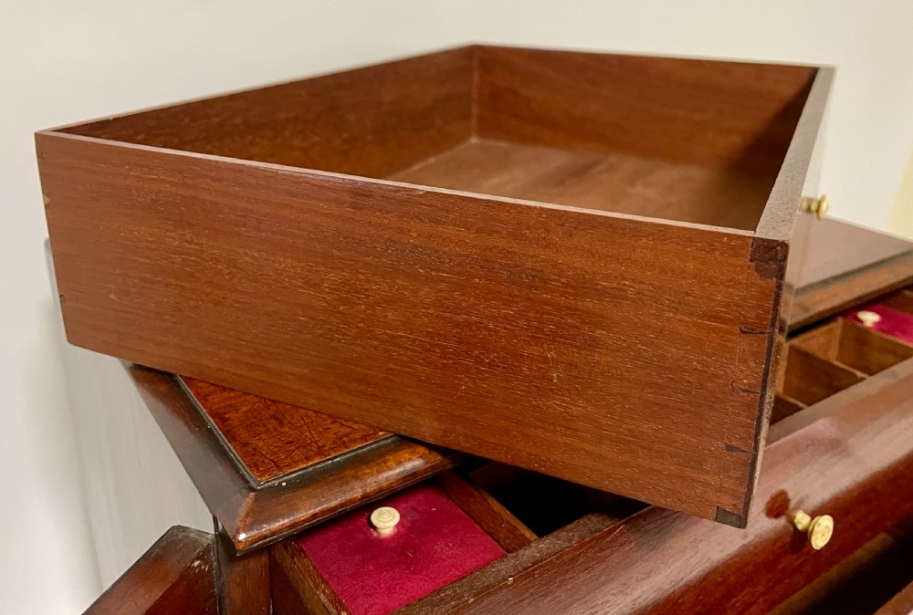 Regency Mahogany Table Cabinet View XX