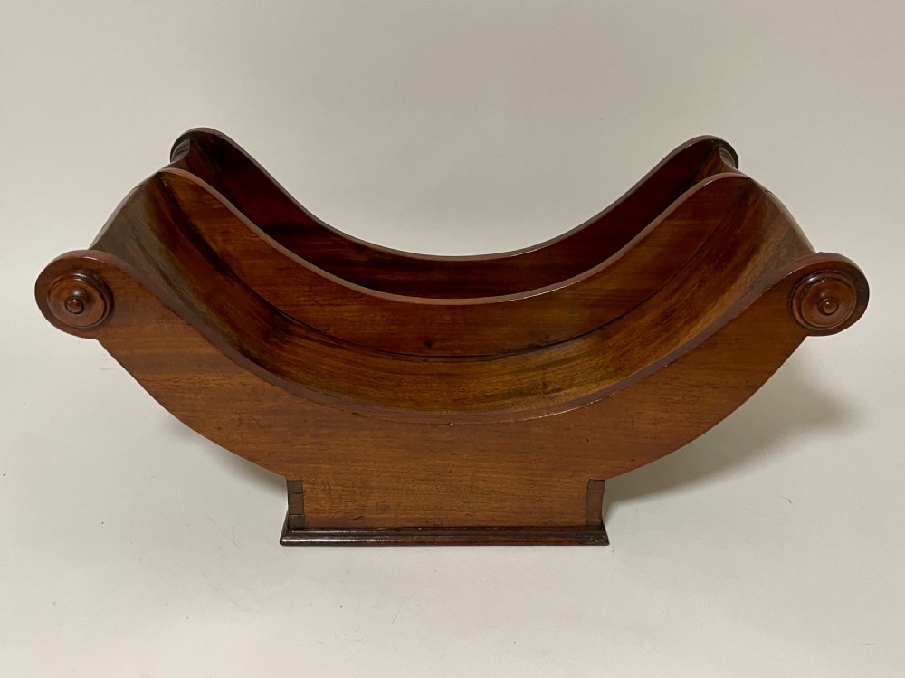 Georgian Mahogany Cheese Coaster