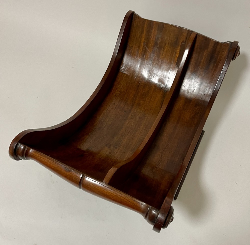 Georgian Mahogany Cheese Coaster View IV
