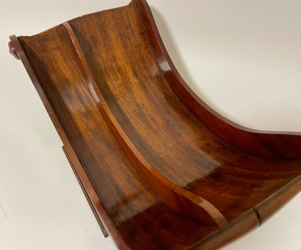 Georgian Mahogany Cheese Coaster View XV