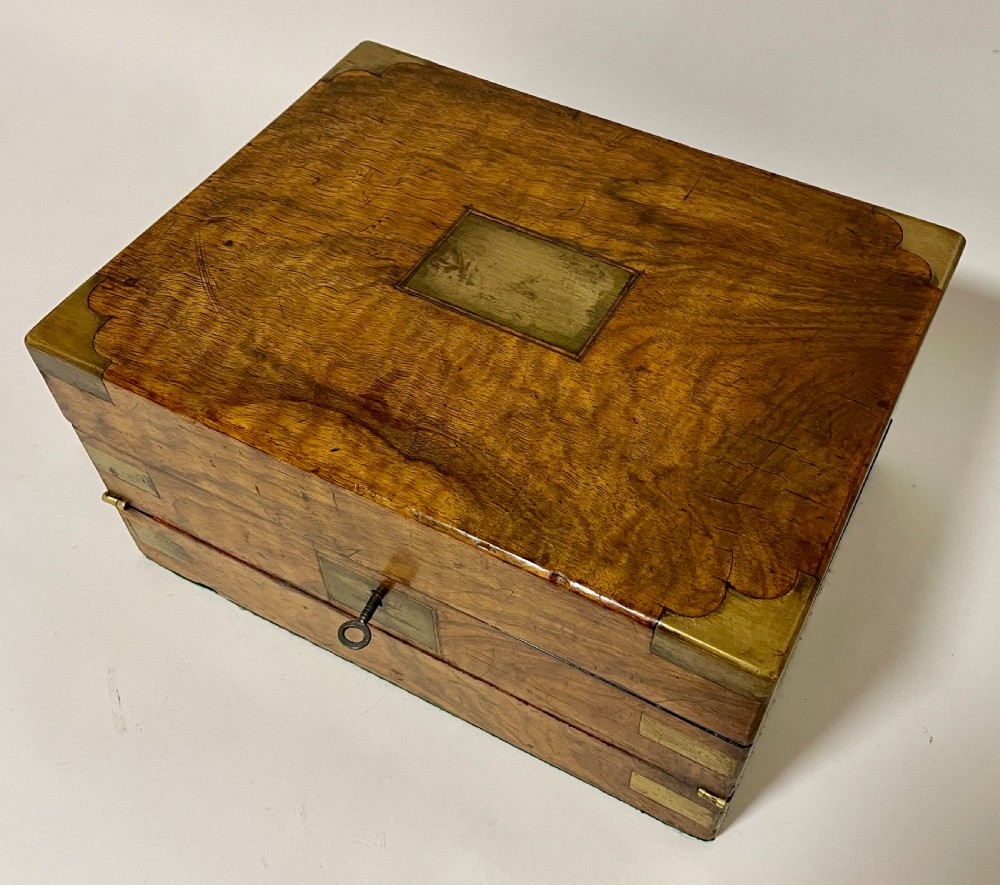 Victorian Walnut Writing Slope View II