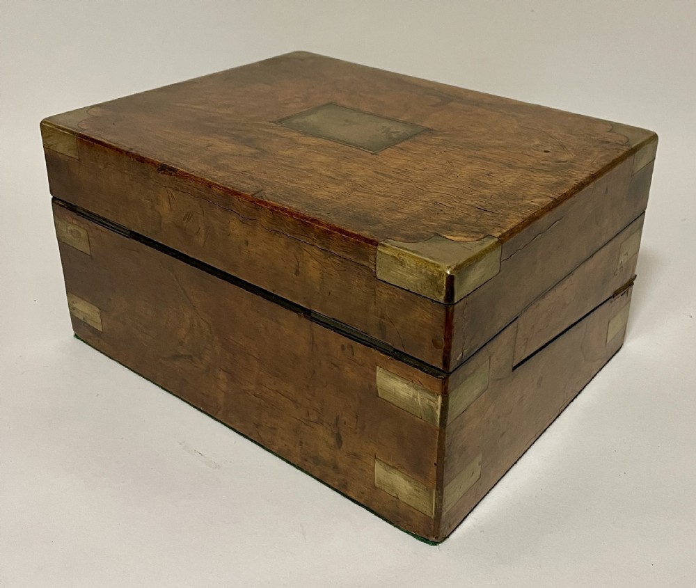 Victorian Walnut Writing Slope View IV