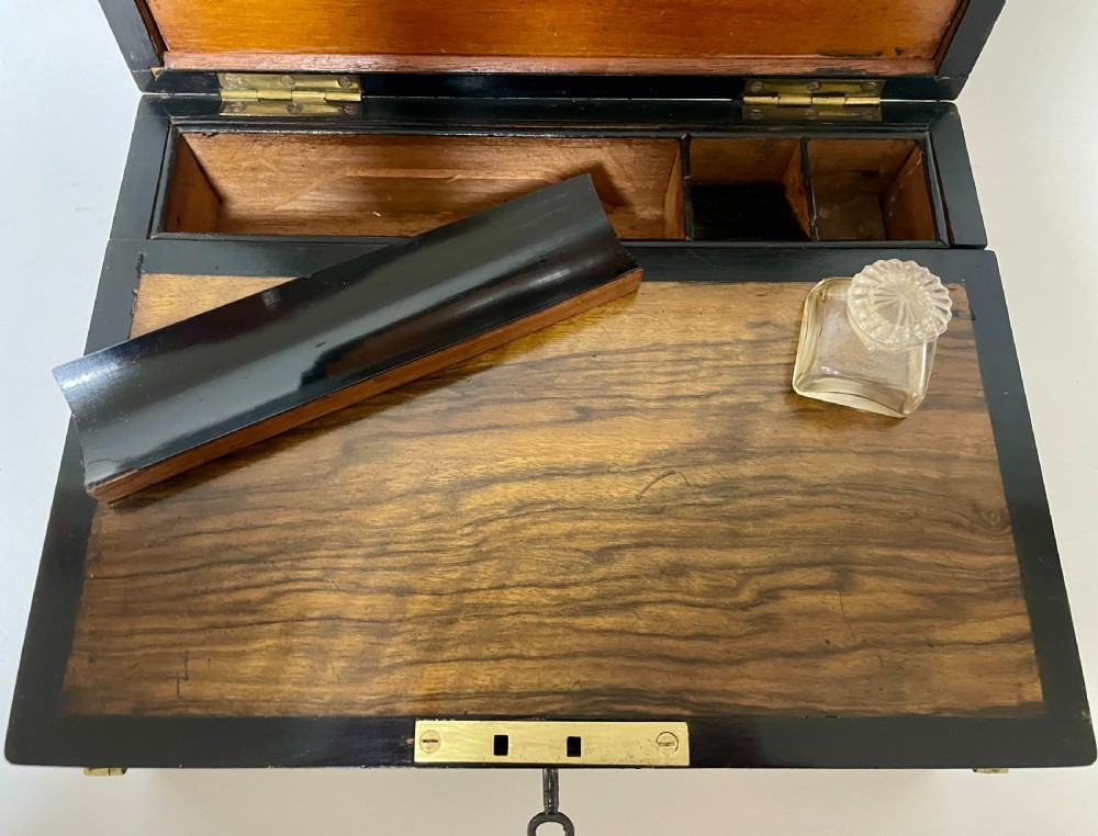 Victorian Walnut Writing Slope View IX