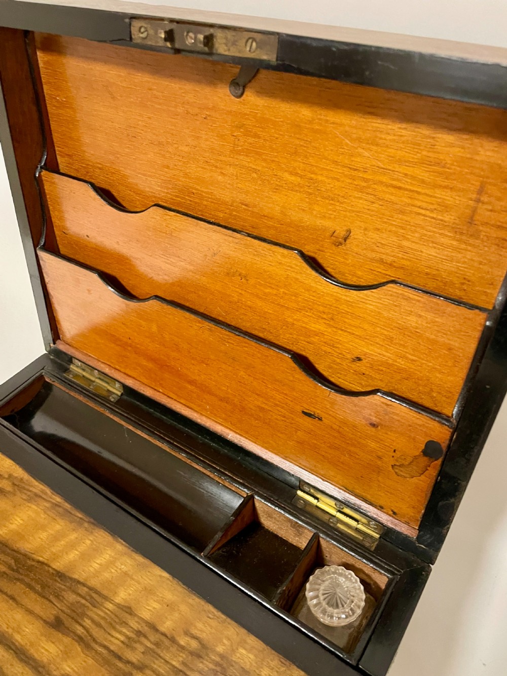Victorian Walnut Writing Slope View XVII