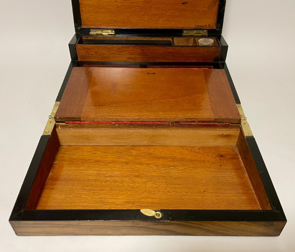 Victorian Walnut Writing Slope View XIX