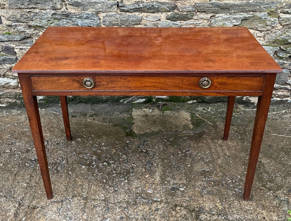 Large Georgian Mahogany Side Table