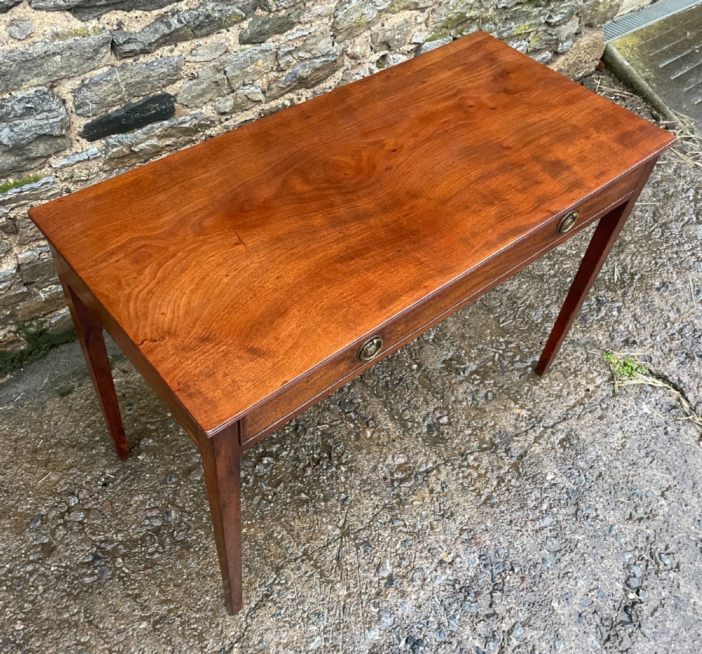 Large Georgian Mahogany Side Table View IV