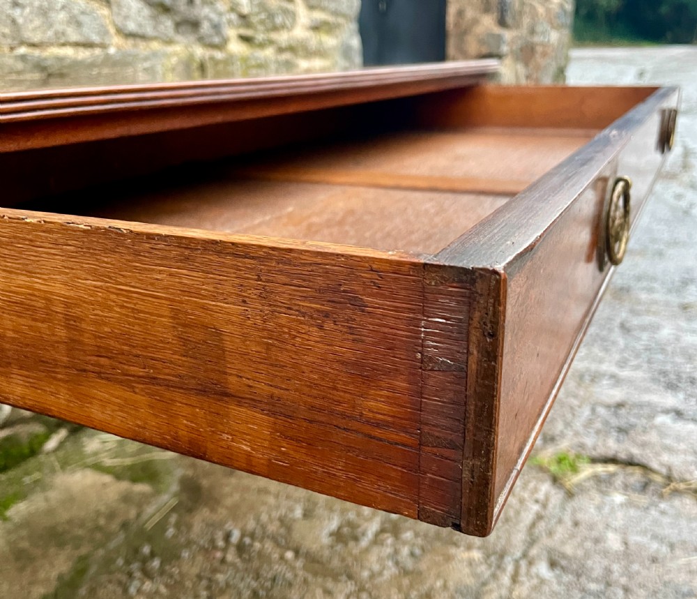 Large Georgian Mahogany Side Table View IX