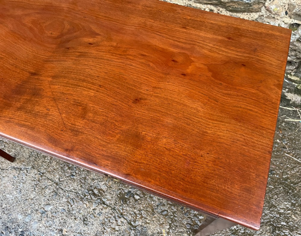 Large Georgian Mahogany Side Table View XI