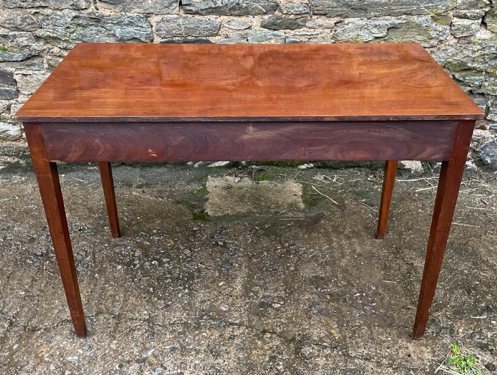 Large Georgian Mahogany Side Table View XIII