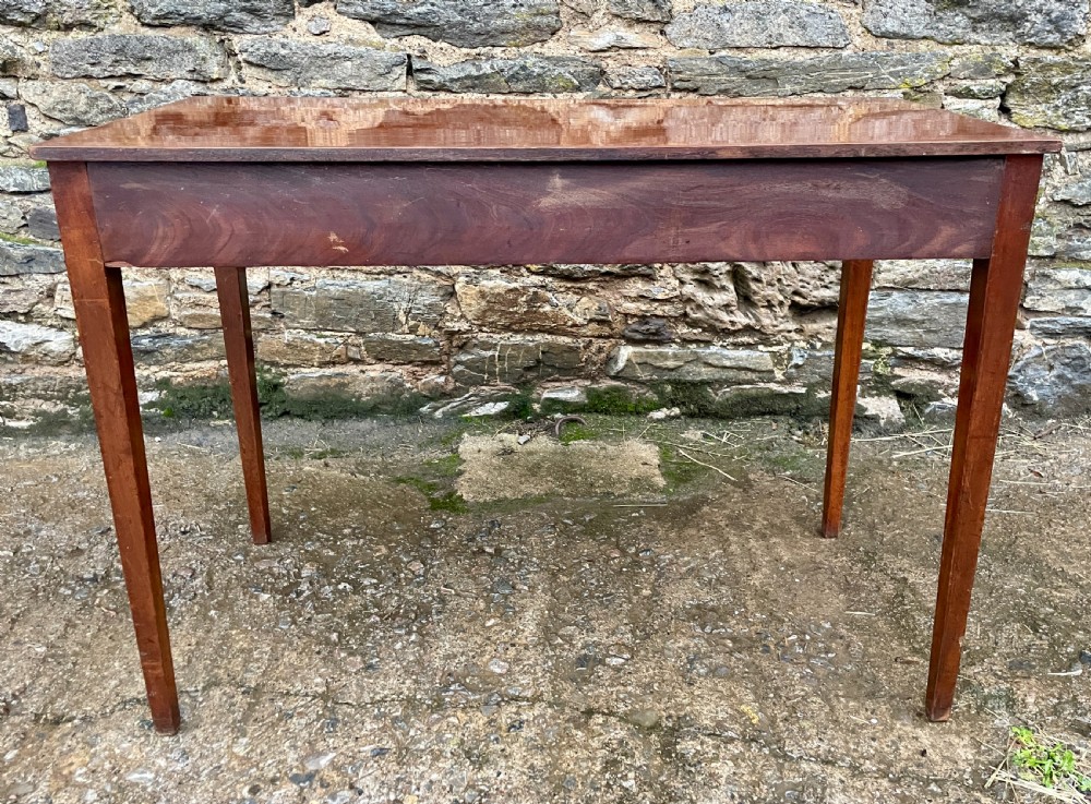 Large Georgian Mahogany Side Table View XIV