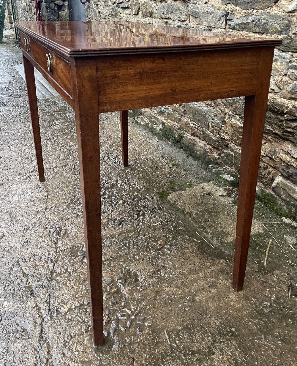 Large Georgian Mahogany Side Table View XVII