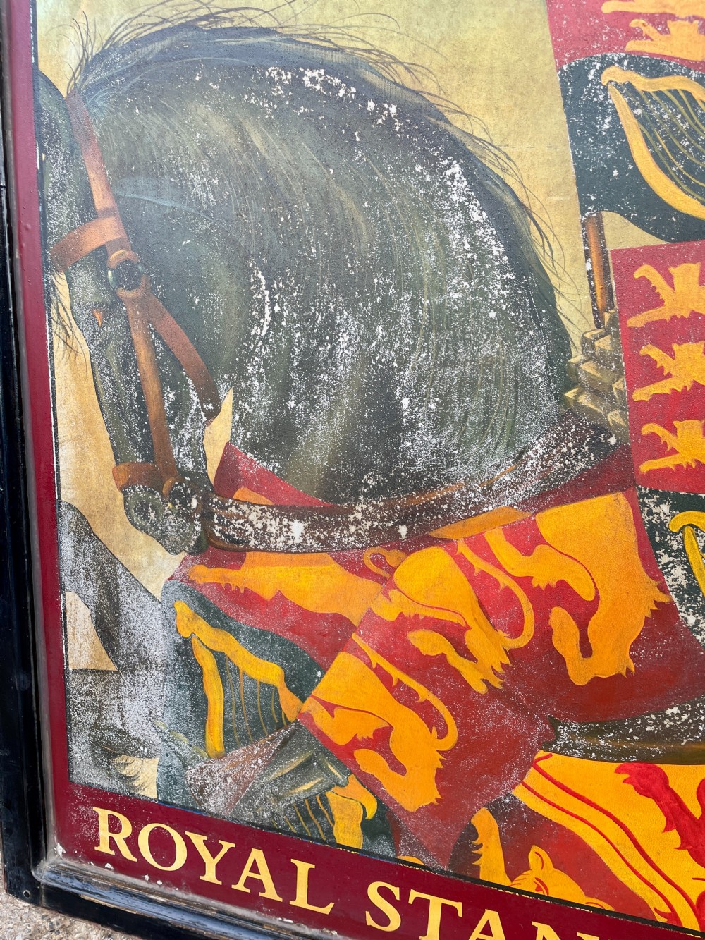 Original Double Sided Royal Standard Pub Sign View XIV