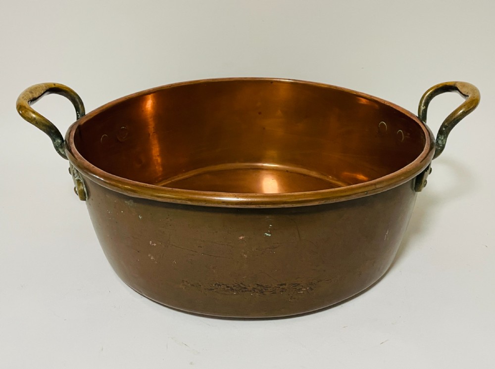 Victorian Copper Jam Pan