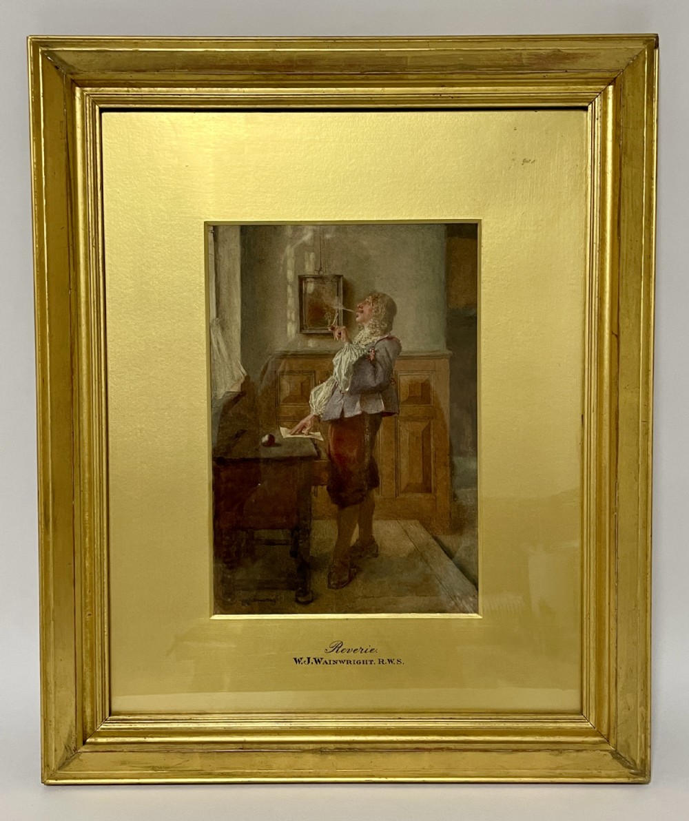 'Reverie' Watercolour by W.J.Wainwright