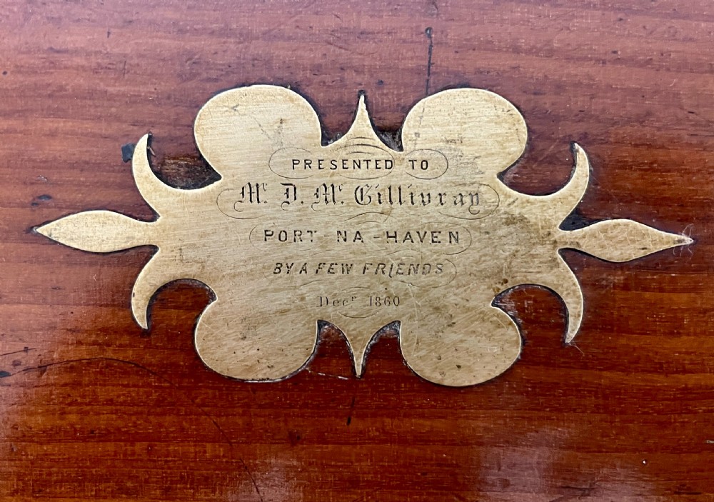 Victorian Mahogany Writing Slope with Secret Drawers View III