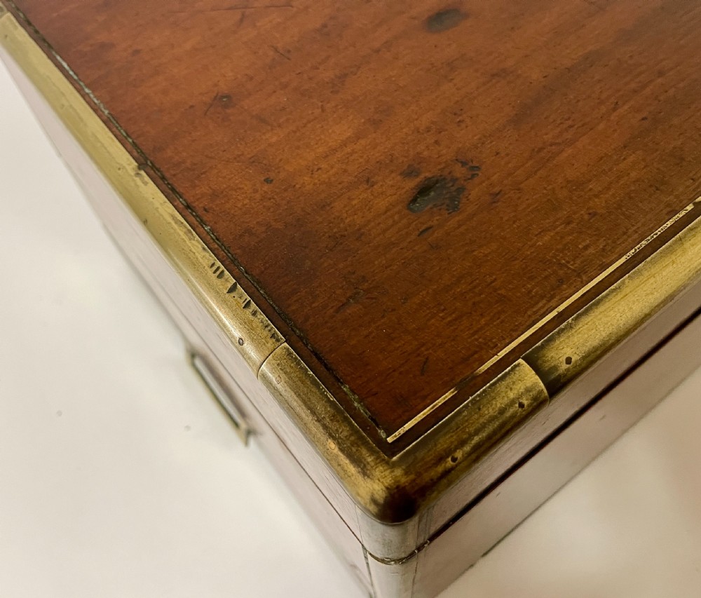 Victorian Mahogany Writing Slope with Secret Drawers View XIX