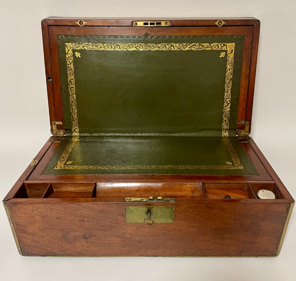 Victorian Mahogany Writing Slope with Secret Drawers View XX