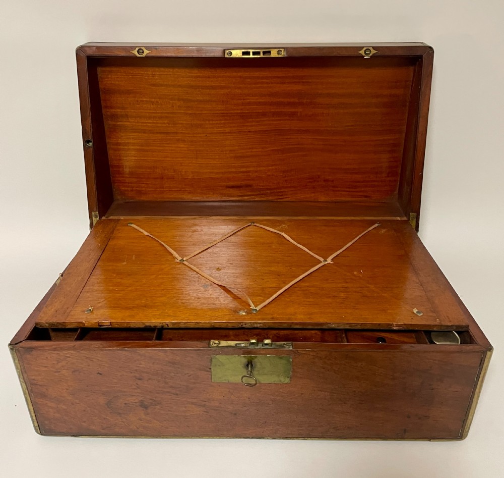 Victorian Mahogany Writing Slope with Secret Drawers View XXI