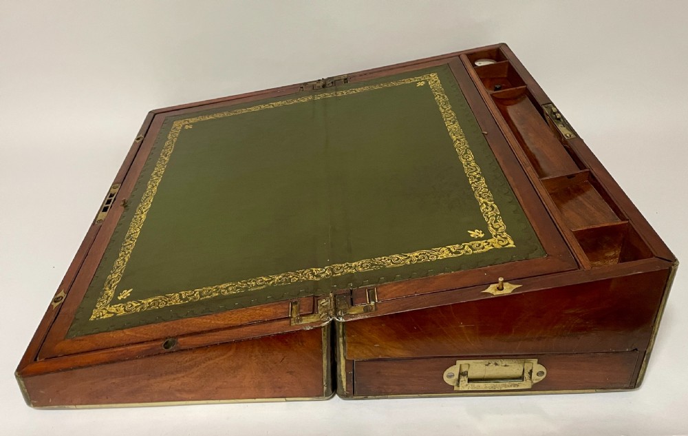 Victorian Mahogany Writing Slope with Secret Drawers View XXIII