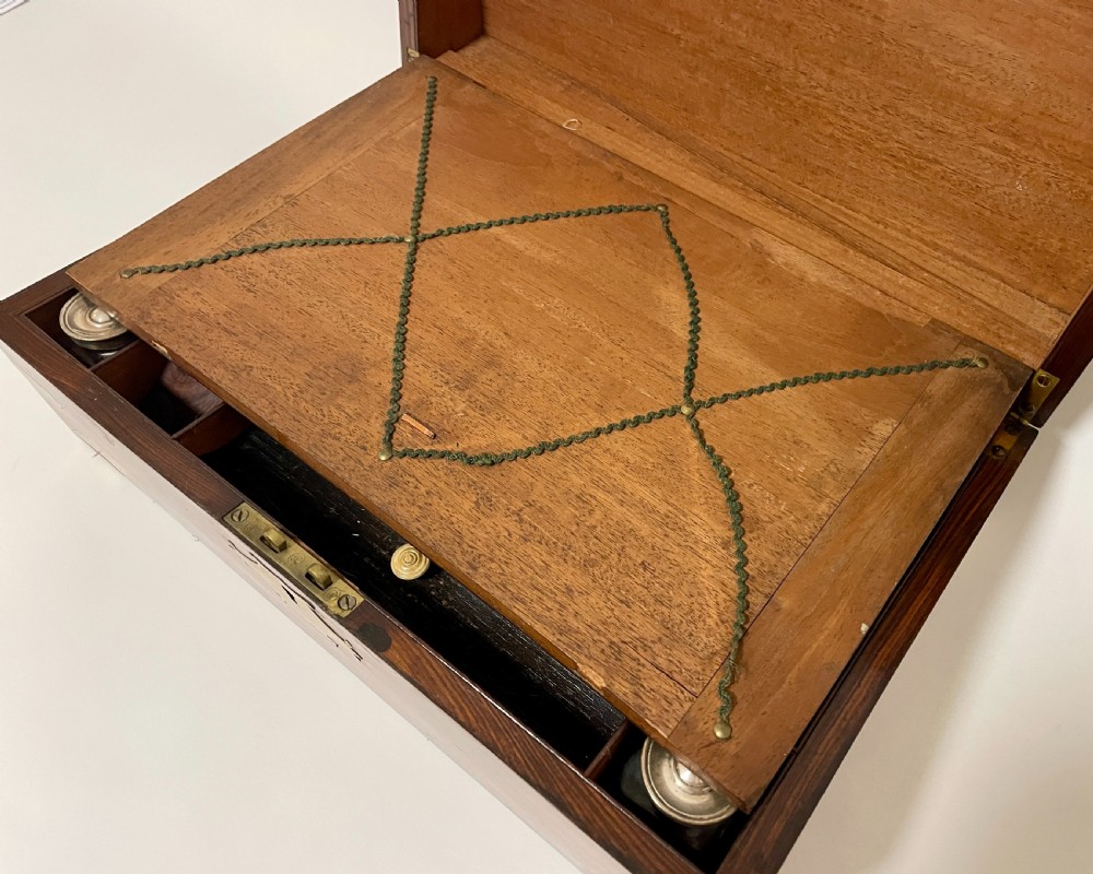 Victorian Mahogany Writing Slope View VIII