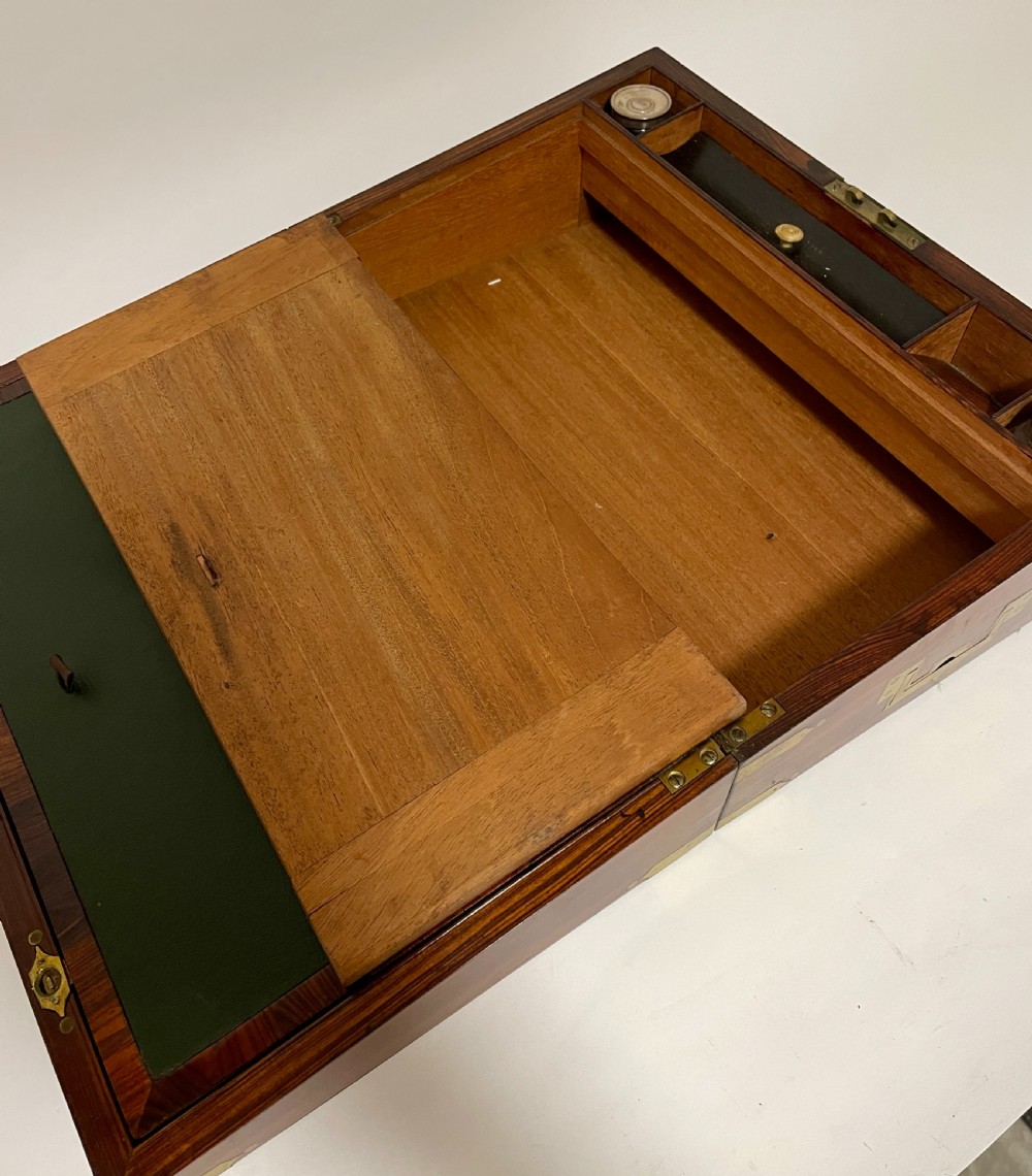 Victorian Mahogany Writing Slope View XI