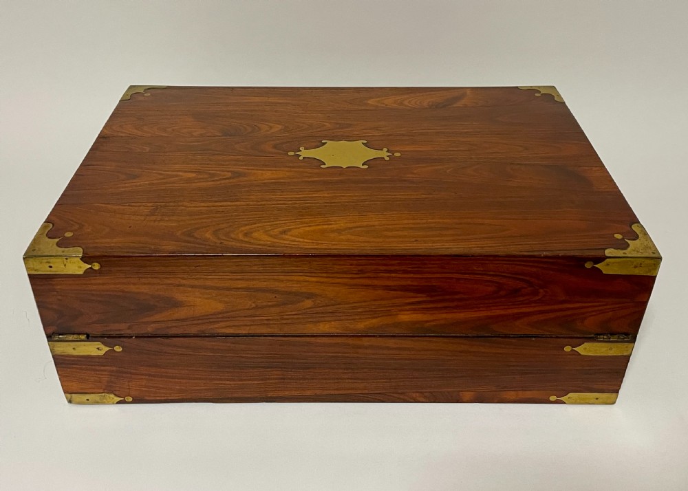 Victorian Mahogany Writing Slope View XV
