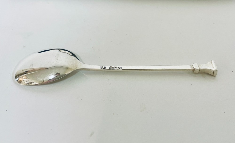 Set of Six Antique Silver Spoons View XII