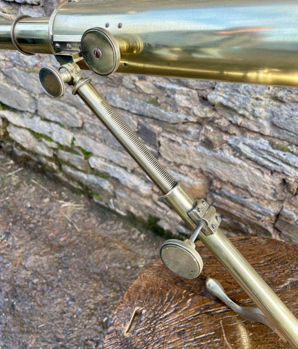 Victorian Brass Library Telescope View III